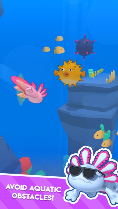 Screenshot #3 pour Axolotl Rush