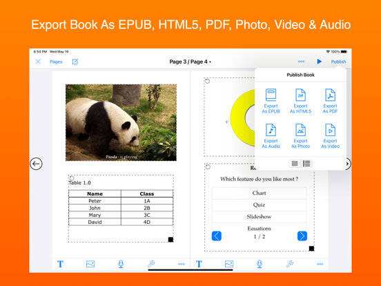 Creative Book Builder iPad app afbeelding 9