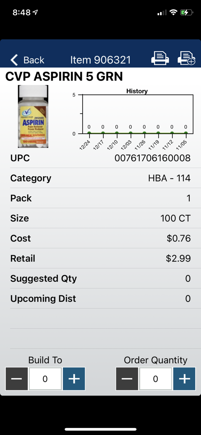 McLane Grocery Ordering