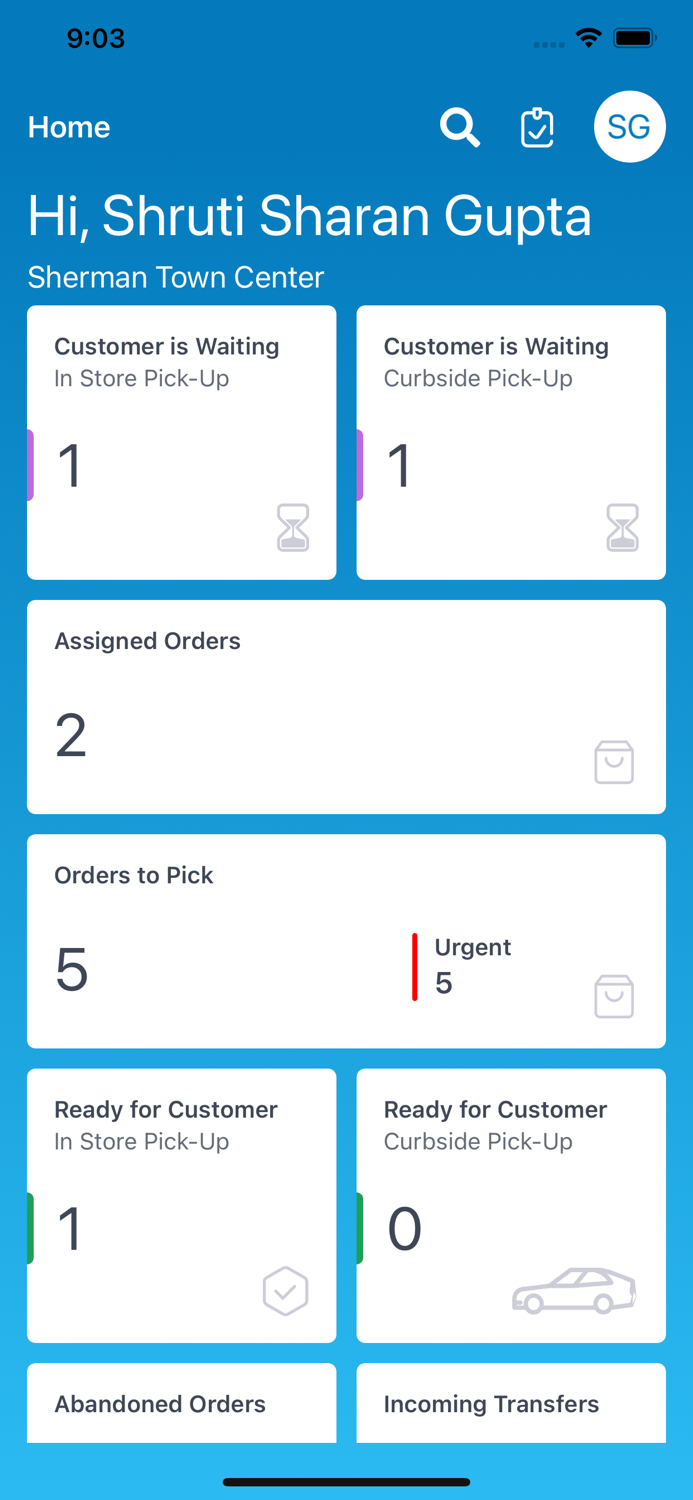 Luminate Order Fulfillment