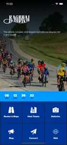 Ragbrai Rider Helper App screenshot #1 for iPhone