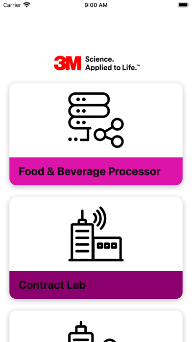 3M Food Safety Solutions Screenshot
