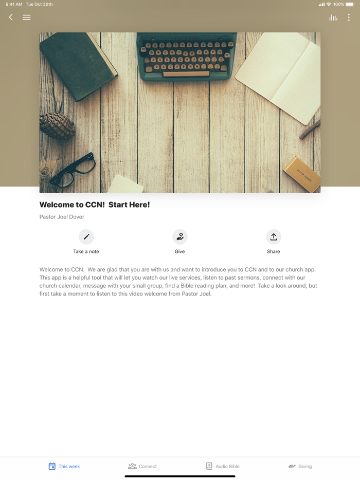 Calvary Chapel Newnan App