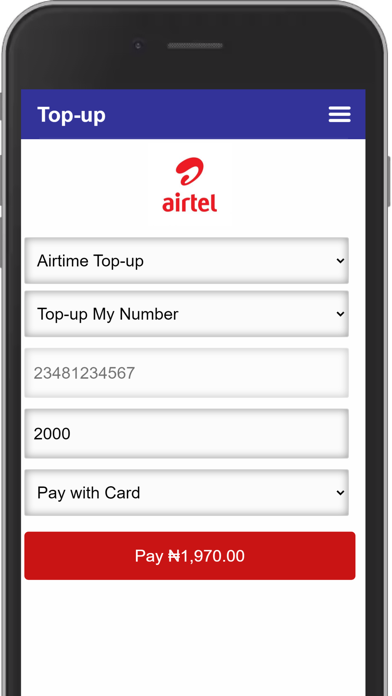 Mobile VTU - Airtime & Data screenshot 2