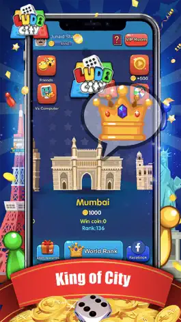 Game screenshot Ludo City King hack