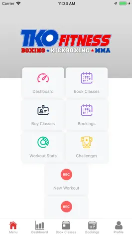 Game screenshot TKO Fitness App apk