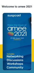 AMEE 2021 Virtual Conference screenshot #1 for iPhone