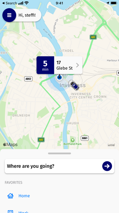 Capital Taxis Inverness Screenshot
