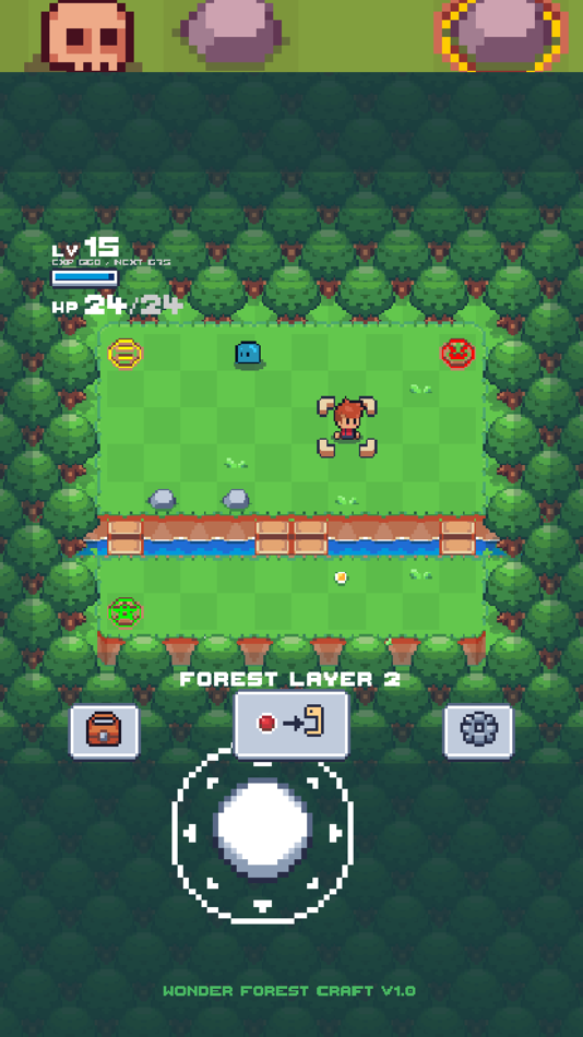 #5. Wonder Forest Craft (iOS) Oleh: HULABREAKS