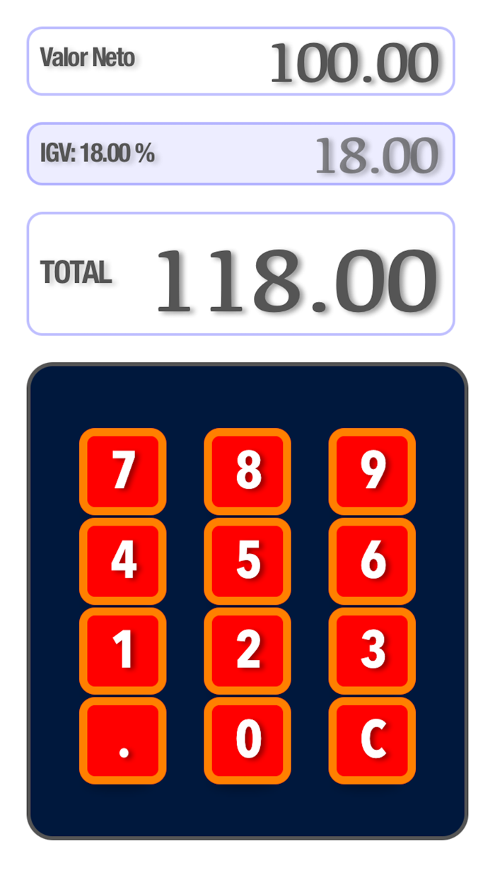 Calculadora IGV Sunat