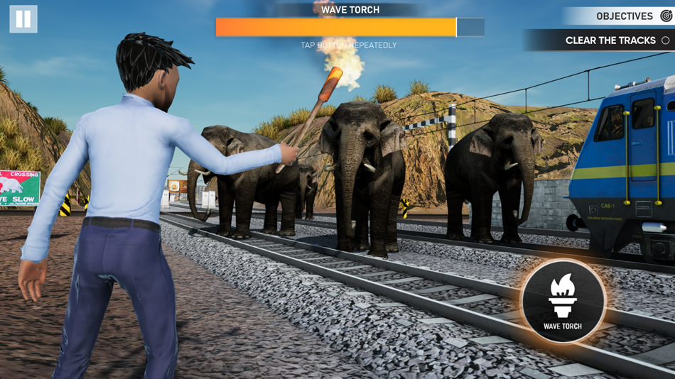 #2. Indian Train Simulator (iOS) 由: Highbrow Interactive