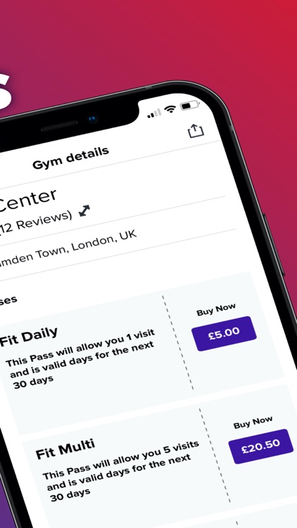 SwitchFit: Book Fitness Now