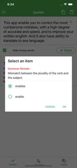 Game screenshot Spell Checker and Translate apk
