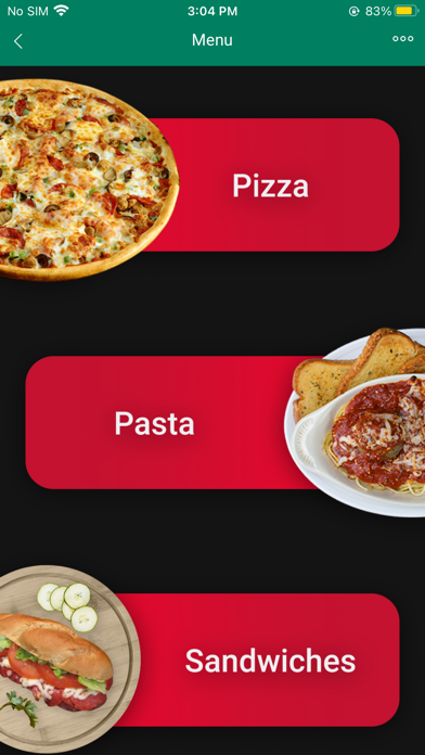 Gambinos Pizza Screenshot