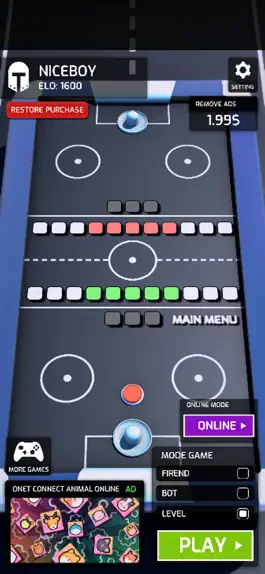 Game screenshot Mini Hockey 3D Online mod apk