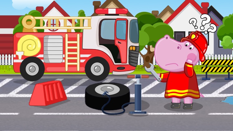 Adventure Hippo: Fire patrol screenshot-6