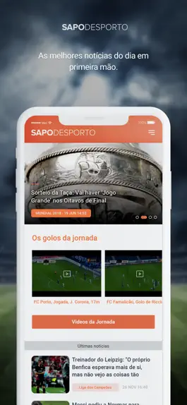 Game screenshot SAPO Desporto mod apk
