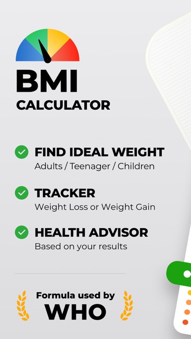 BMI Calculator: Weight Tracker Screenshot