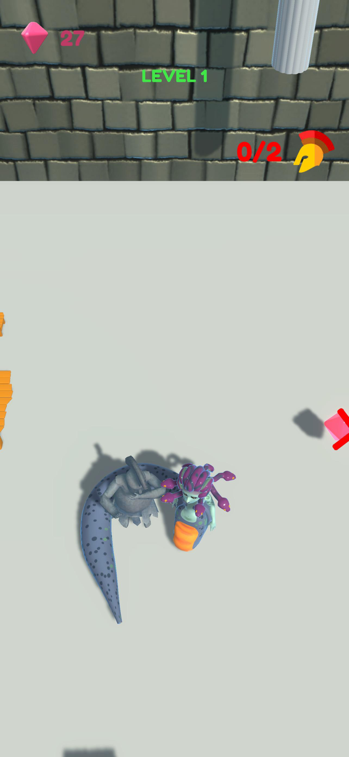 Medusa vs Spartans 3D