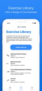 Flat Stomach - Core Exercises screenshot #5 for iPhone