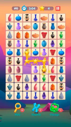 Pair Tiles: Match Puzzle 3-D screenshot 2