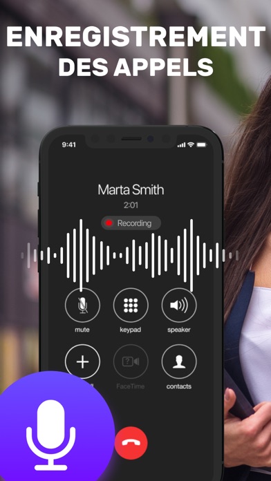 Screenshot #1 pour Enregistreur d’appel