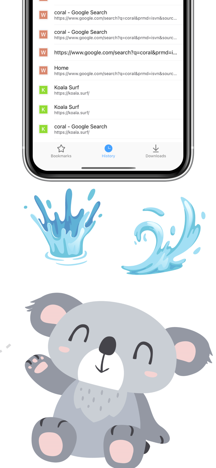 Koala Surf Web Browser