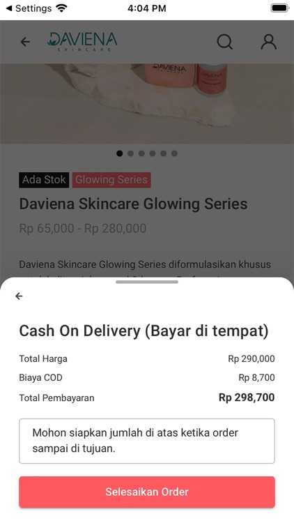 Daviena Skincare screenshot-5