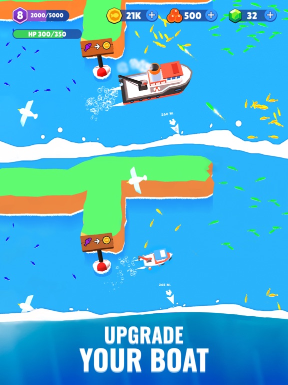 Screenshot #6 pour Fish idle: hooked tycoon