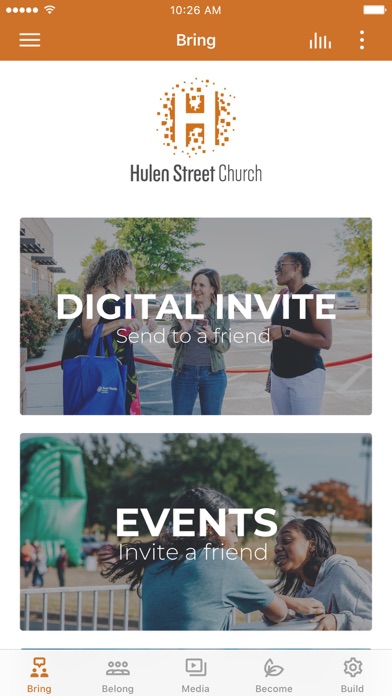 Hulen Street Church App Screenshot