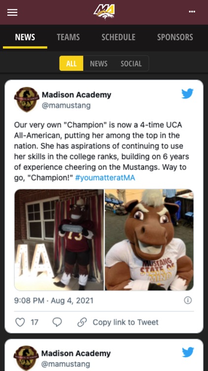 Madison Academy Mustangs