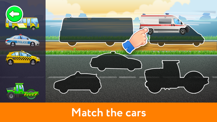 Special Cars Learning Games 2