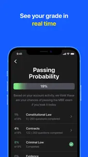 bar exam & mbe: bar prep iphone screenshot 3