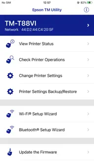 Epson TM Utility iphone bilder 0