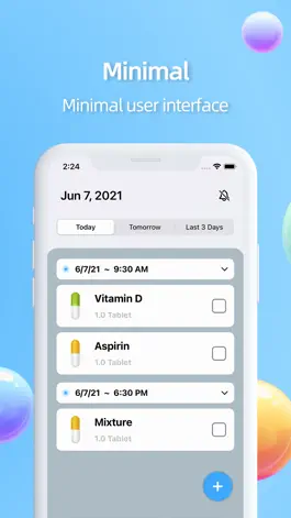 Game screenshot Pill Reminder - Health Tracker apk