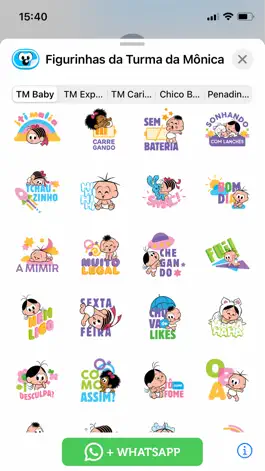 Game screenshot Figurinhas da Turma da Mônica apk