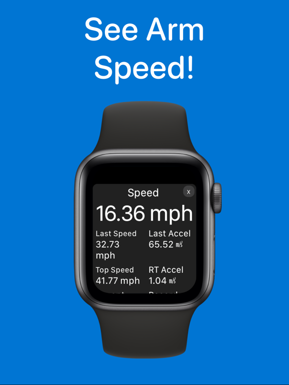 Screenshot #4 pour Arm Speed Analyzer for Watch