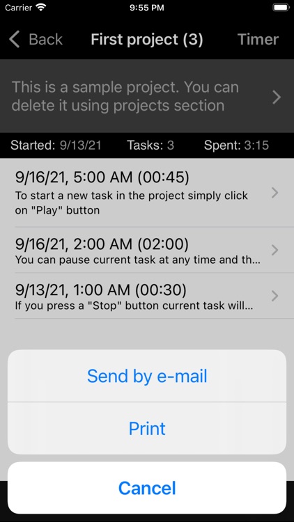 Task Tracker Lite screenshot-3