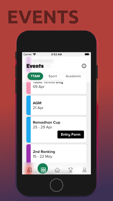 TTAM - Official App Screenshot