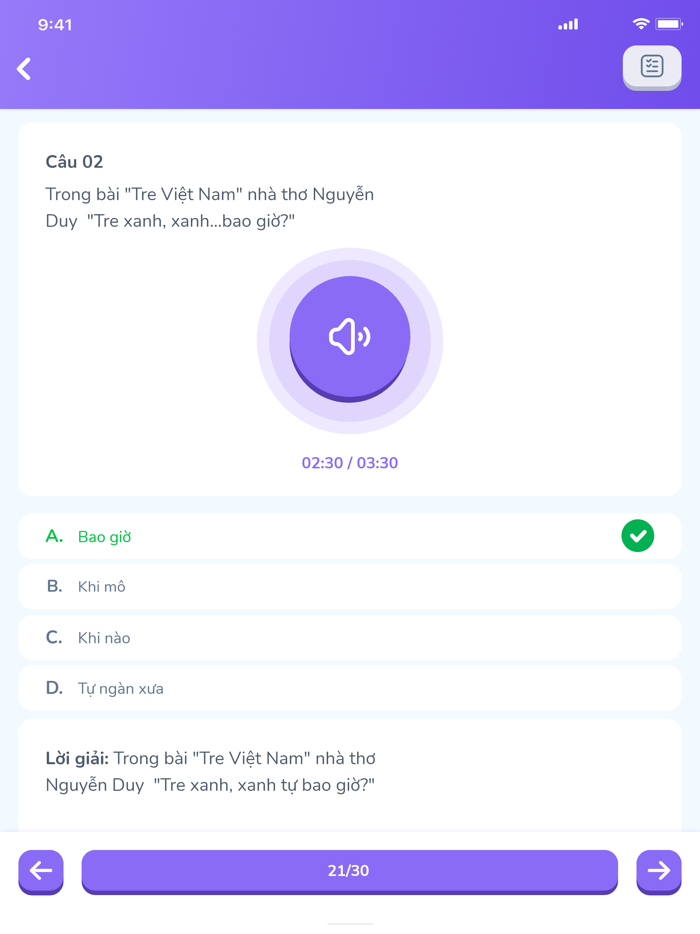 SISAP Học sinh Ôn tập