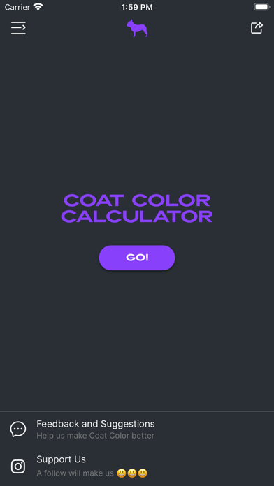 Coat Color Screenshot