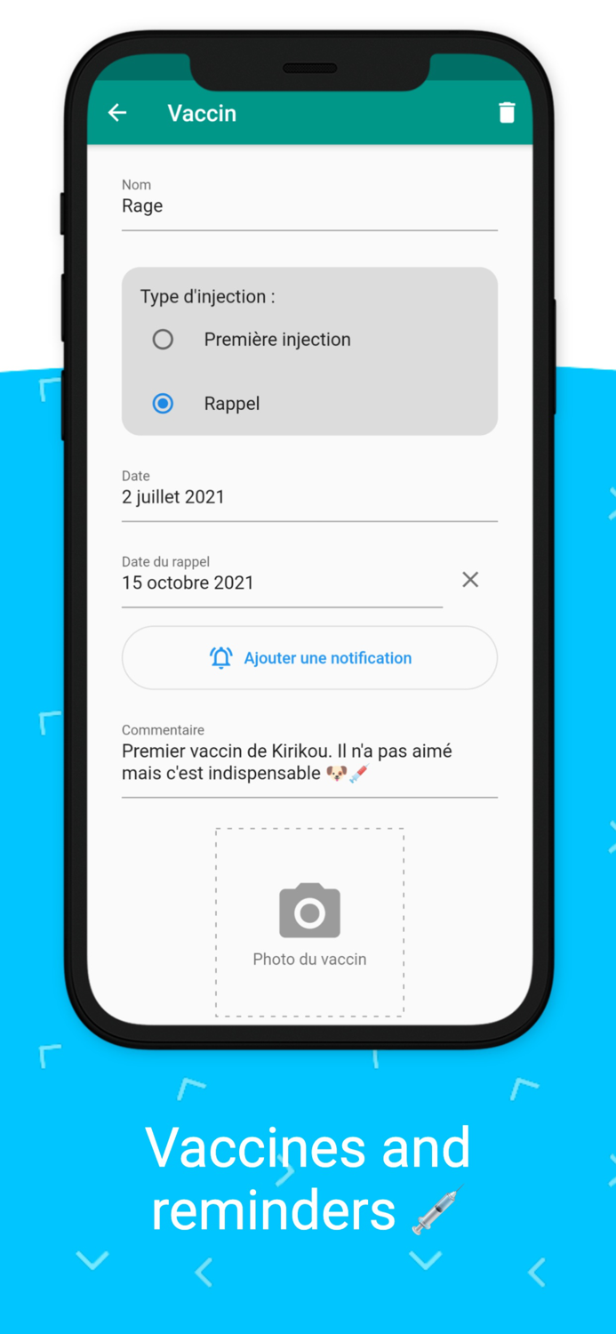 Medika - Pet health record