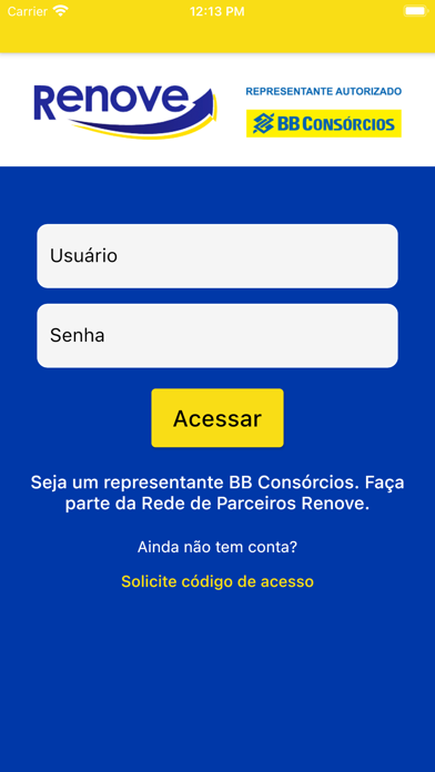 Rede Renove Consórcios Screenshot