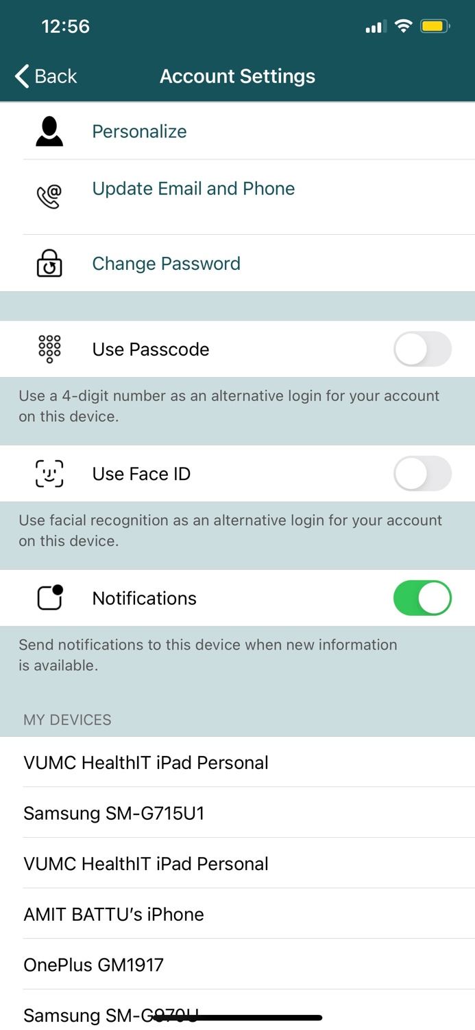 My Health at Vanderbilt