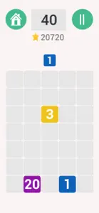 Drop 10: Math Game screenshot #1 for iPhone