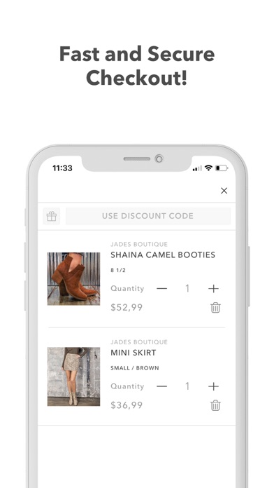 Jades Boutique Screenshot