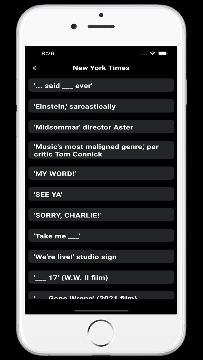 Crossword Answers Pro