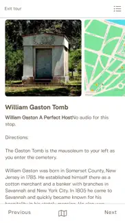 bonaventure cemetery tours iphone screenshot 2