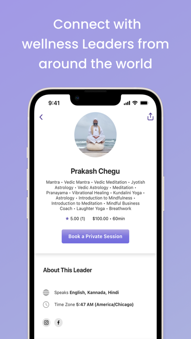 Evolve: Meditation & Wellness Screenshot