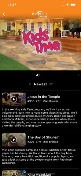Game screenshot Kids Club For Jesus apk